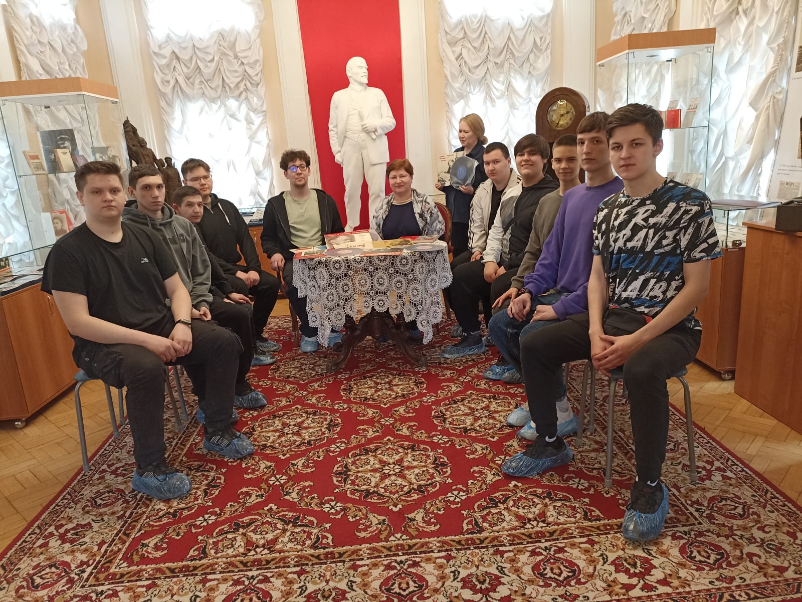 Дом-музей В.И. Ленина посетили студенты Башкирского государственного аграрного университета