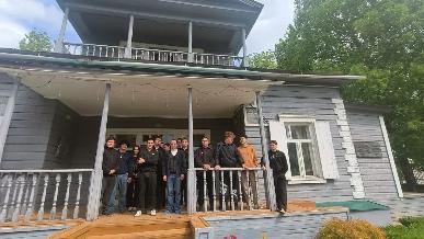 Дом-музей В.И.Ленина посетили студенты колледжа Колледж при БГАУ