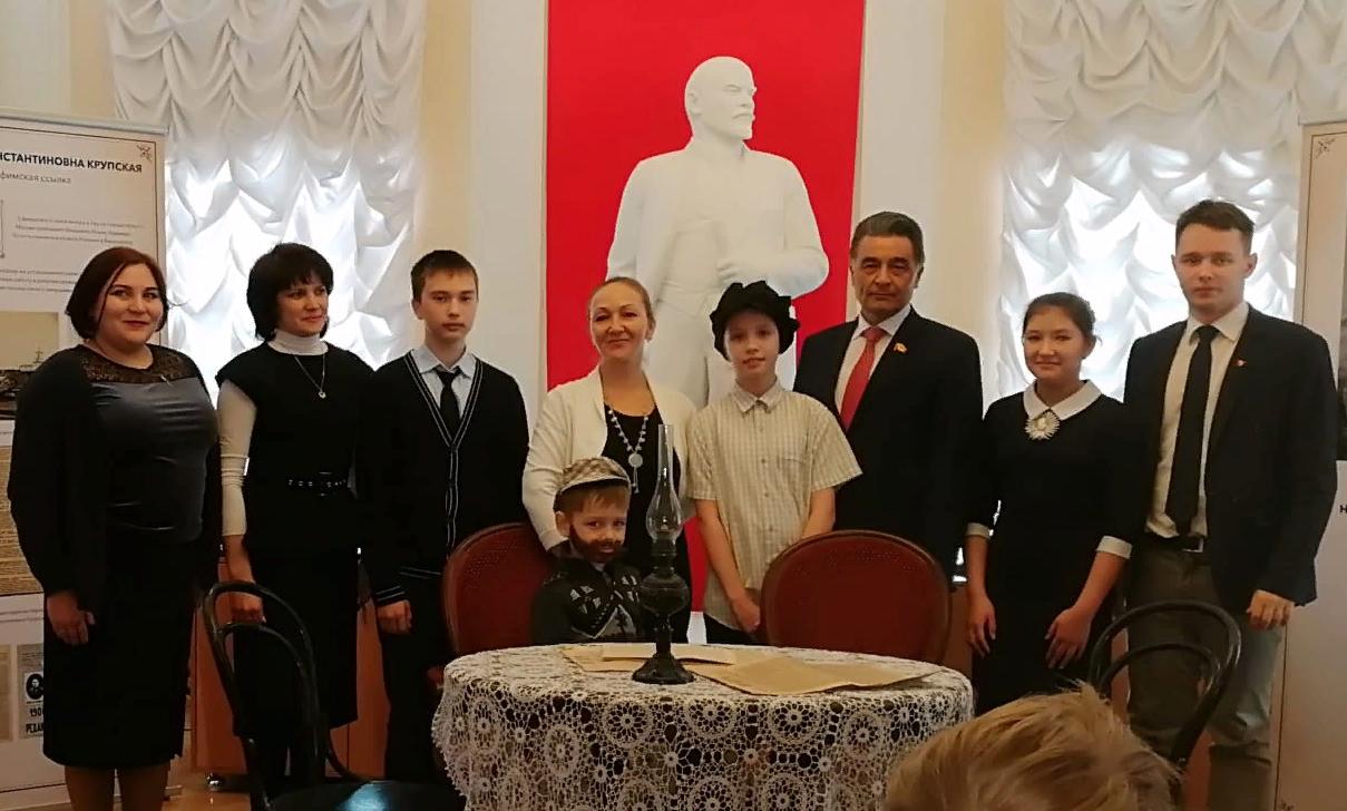 В Доме-музее В.И. Ленина прошло театрализованное представление «Воспоминание об Уфе» к 150-летию Н.К. Крупской